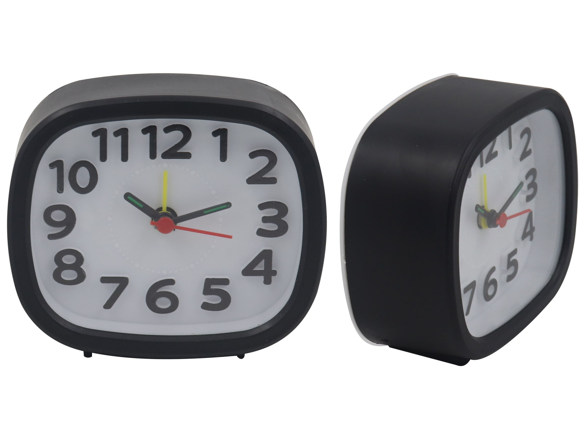 Plastic alarm clock Battery Operated  Decorative Clocks-4