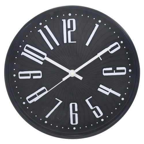 Plastic Wall Clock 12 Inch  Battery Operated  Decorative Clocks-2