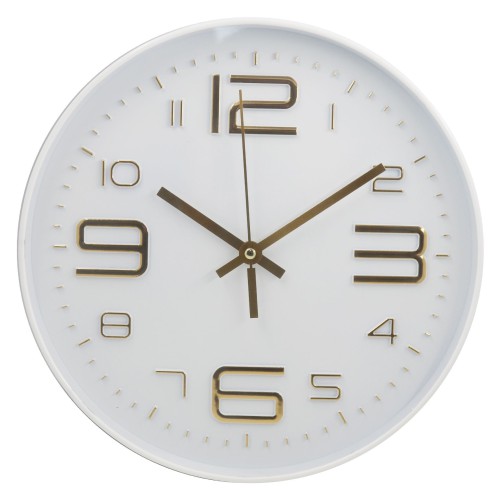 Plastic Wall Clock 10 Inch  Battery Operated  Decorative Clocks