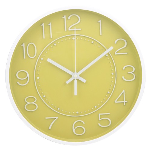 Plastic Wall Clock 12 Inch  Battery Operated  Decorative Clocks-3