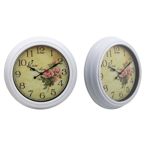 Retro plastic wall clock