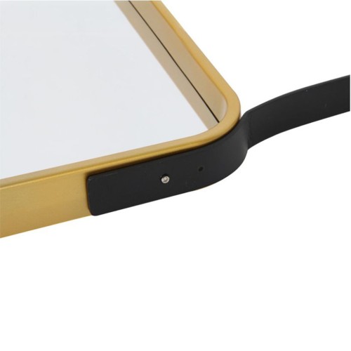 Plastic square belt mirror