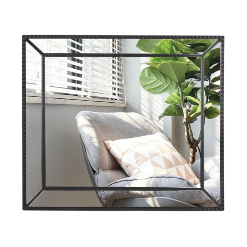 Plastic rectangular mirror