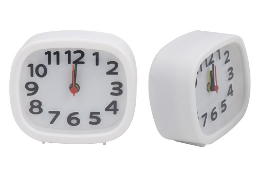 Plastic alarm clock Battery Operated  Decorative Clocks-4