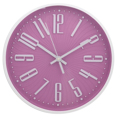 Plastic Wall Clock 12 Inch  Battery Operated  Decorative Clocks-2