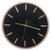 Simplified circular 3D clock facePlastic wall clock