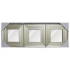 Plastic three piece mirror set