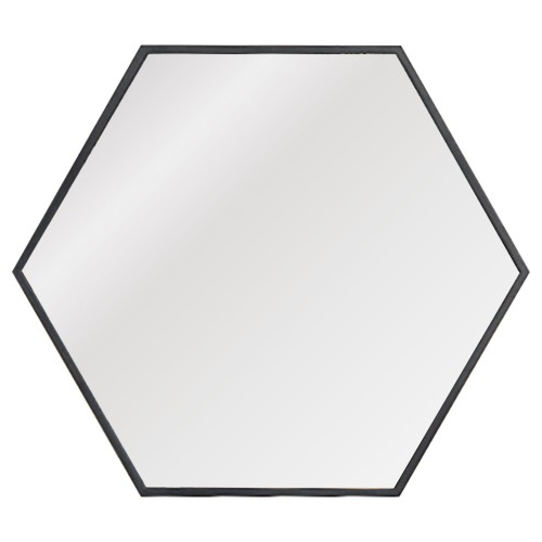 Plastic DIY hexagonal three piece set mirror